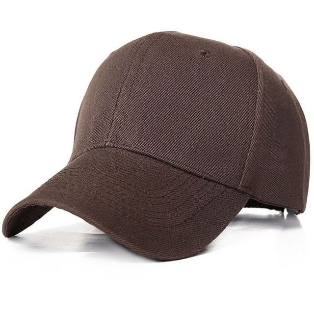 Men Women Multiple Colour Baseball Cap Peaked Cap Solid Color Adjustable Unisex Spring Summer Dad Hat Shade Sport Baseball Cap,Coffice,Adjustable