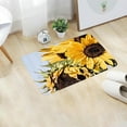 thumbnail image 6 of Fufafayo under $5 Doormat, Soft Non-Slip Floor Rug, Sunflower Pattern for Bedroom, Absorbent Carpet for Home Entrance, Decorative Mat for Bathroom and Living Area, 6 of 9