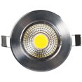 thumbnail image 3 of Focos LED antideslumbrantes regulables AC220V 110V Foco de techo LED empotrado de aluminio COB Lámpara de techo, 3 of 5