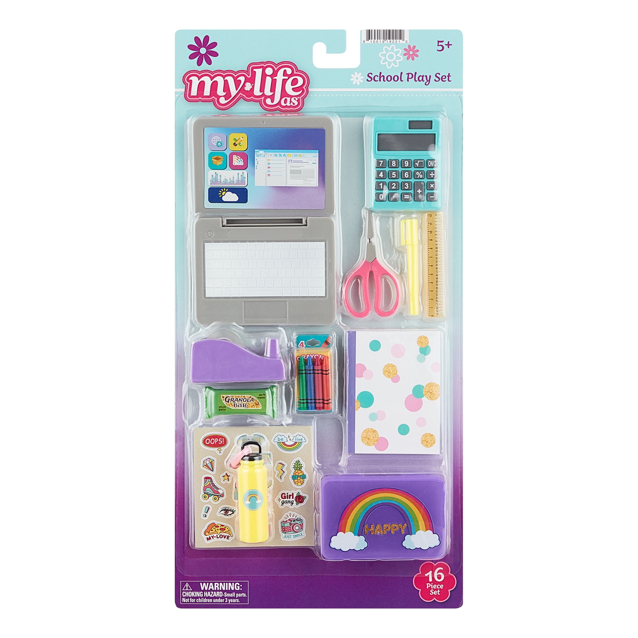 My Life As School Play Set for 18-inch Dolls - Multi-Colored