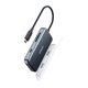 thumbnail image 2 of Concentrador USB C Anker, adaptador USB C 5 en 1, con suministro de potencia de 60 W, lector de tarjetas microSD y SD, 2 puertos USB 3.0, para MacBook Pro, Chromebook, XPS y más, 2 of 2