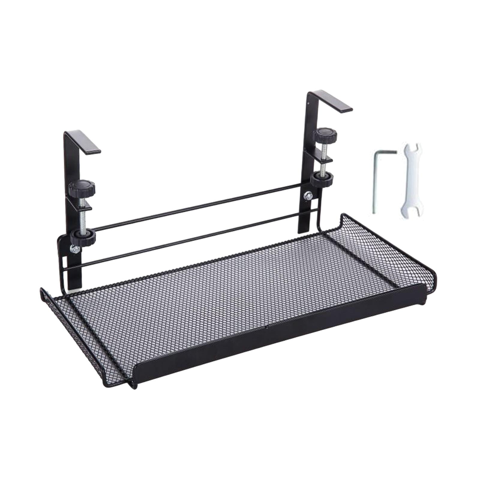 TISHITA under Desk Cable Management Tray Cable Tray No Drill Desk Cable Management Large Space Cable Holder Wire Organizer for School