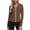 CoffeeB, variant on Women's Long Sleeve Sun Protection Jacket, Full Zip Hooded Solid Coat with Cinched Waist, Lightweight Hiking Running Outerwear