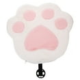 thumbnail image 4 of PAMINGONO Pink Plush Cat Paw Shape Cushion 1 Piece for Car Seats in Autumn and Winter, 4 of 8