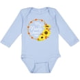 thumbnail image 3 of Inktastic My Nana Loves Me with Sunflower Wreath Boys or Girls Long Sleeve Baby Bodysuit, 3 of 5