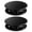 Black, variant on Curtain Magnets, Curtain Magnets Closure with Self-Adhesive Patch, Strong Magnetic Curtain Clips to Keep Curtain Closed for Indoor Outdoor, Shower, Bedroom, Office, 1.61x0.59"