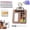 Walnut-8 Grids, variant on Tobios Watercolor Set, Tobios Mini Watercolor Travel Kit with A Picture Book, Mini Watercolors Paint Set for Beginners With 12/24 Color Paints (Walnut-15 Grids)