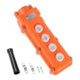 thumbnail image 1 of Unique Bargains Hoist Crane Pendant Control Station Push Button Switch 4 Ways, 1pcs, 1 of 3