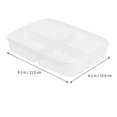 thumbnail image 2 of IDEANATEGRATE 2Ud Caja Transparente Para Compartimentos En Refrigerador Con Cuatro Divisiones Para, 2 of 8