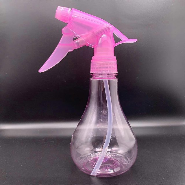 Botella rociadora ZHAOCHENG 250 ml ajustable color rosa para limpieza del cabello plantas y hogar