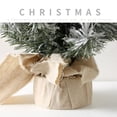 thumbnail image 6 of Pinkmall 30/40CM Christmas Trees Desktop Ornament Miniature Snow Frost Xmas Tree Decors, 6 of 9