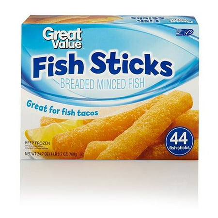 Great Value Fish Sticks 24 7 Oz Great Value Fish Sticks 24 7 Oz