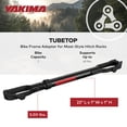 thumbnail image 5 of Yakima TubeTop Hitch Mounted Bike Rack with Seat Post Mounting Type, 2 Pack, 5 of 11