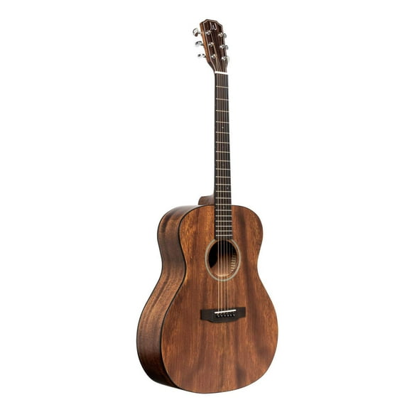 JN Guitars Dovern Series 6 String Acoustic Guitar, Right, Natural, Full (DOV-A)