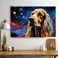 thumbnail image 3 of Afghan Hound Canvas Unframed Colofull Inspired bedroom decor - Dog Pet Family Animal Friend Peace Oil Painting Art Print Canvas Wall Décor, 3 of 4