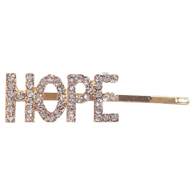 Qarigey Pinzas para el cabello Carta Hermosa Clip para la cabeza Premium Encantador Decorativo Delicado Multifuncional Herramientas de peinado para HOPE Type3 NO3 Qarigey AP009343-03
