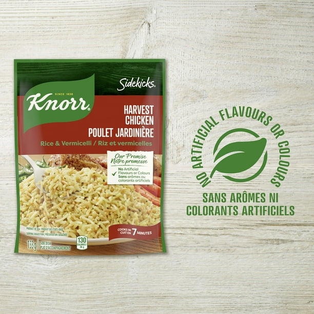 Knorr Sidekicks Harvest Chicken Rice Side Dish 133 g Side Dish Walmart