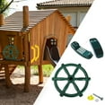 thumbnail image 6 of Almencla Kids Playground Toy Steering Wheel Child Climbing Frame Kits Accessories Pretend Play for Ages 3+ Boys Girls Educational Gift No Handles, 6 of 8