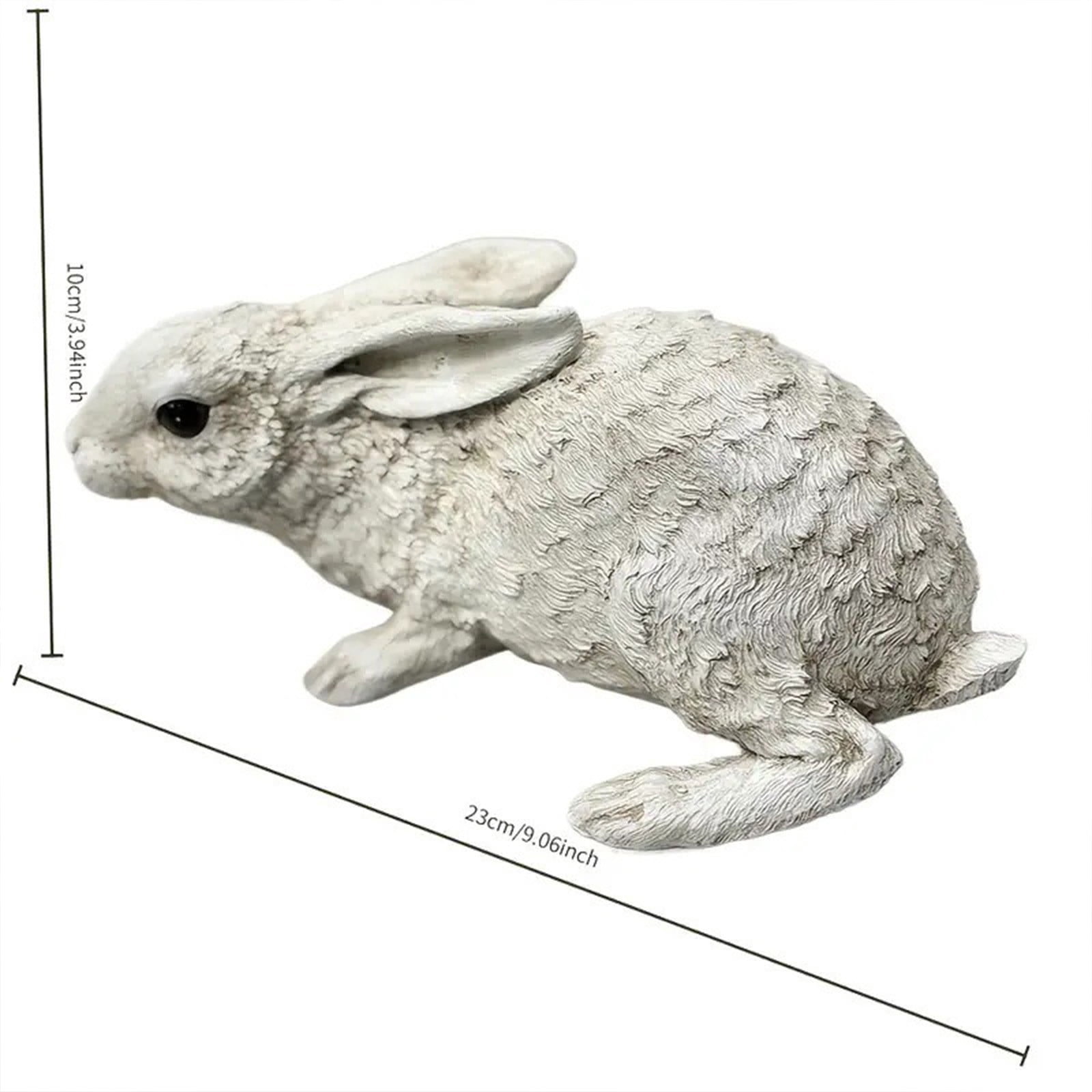 DZQMTKX Resin Garden Sculpture Outdoor Statue Decorative Ornament for Lawn Yard Landscape Decor