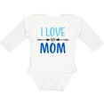 thumbnail image 3 of Inktastic I Love My Mom Mothers Day Boys or Girls Long Sleeve Baby Bodysuit, 3 of 5
