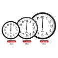 thumbnail image 2 of Smart Network Automatic Time Synchronization Wifi Wall Clock Modern Minimalist Silent Living Room Clock 16 inch, 2 of 4