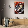 thumbnail image 3 of Alan Hausenflock 17x24 Gallery Wrapped Canvas Wall Art Titled - Custom Chopper II, 3 of 4