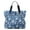 Blue 3, variant on ZTTD Tote Bag for Women Large Lightweight Nylon Shoulder Handbags and Travel Work Purse