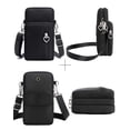 thumbnail image 3 of KXF Cellphone Purse Women Cellphone Crossbody Purse Phone Crossbody Bag Waterproof Nylon Wallet Wristlet Shoulder Bag, 3 of 8