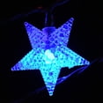 thumbnail image 5 of Outdoor Solar Star String Lights 30ft 50LED Multicolor Star Twinkle Lights Solar Powered Garden Decor Lights Playhouse Lawn Patio Landscape Decor Lights for Christams Spring Summer Party, 5 of 5