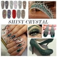 thumbnail image 4 of Crystal Round Nail Artflat Backs Rhinestones Gems, 4 of 5