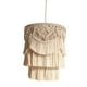 thumbnail image 4 of Pantalla de Lámpara de Macramé, Pantalla con Borlas, Tejida a Mano, Diseño Nórdico, Cubierta para Lámpara Colgante Duradera Decorativa para Decoración, 4 of 8