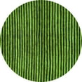 thumbnail image 1 of Ahgly Company Indoor Round Oriental Green Modern Area Rugs, 7' Round, 1 of 4