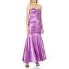 Xscape Womens Sweetheart Strapless Long Gown with Embellishment, White, 6