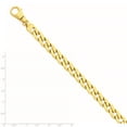 thumbnail image 2 of 14k 9.4mm Polished Fancy Link Bracelet, 2 of 2