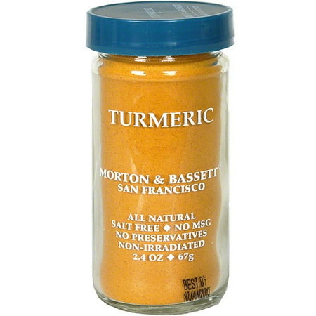 Morton & Bassett Spices Turmeric, 2.4 oz (Pack of 3)