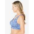 thumbnail image 3 of Comfort Choice Women's Plus Size Wireless Microfiber T-Shirt Bra, 3 of 5