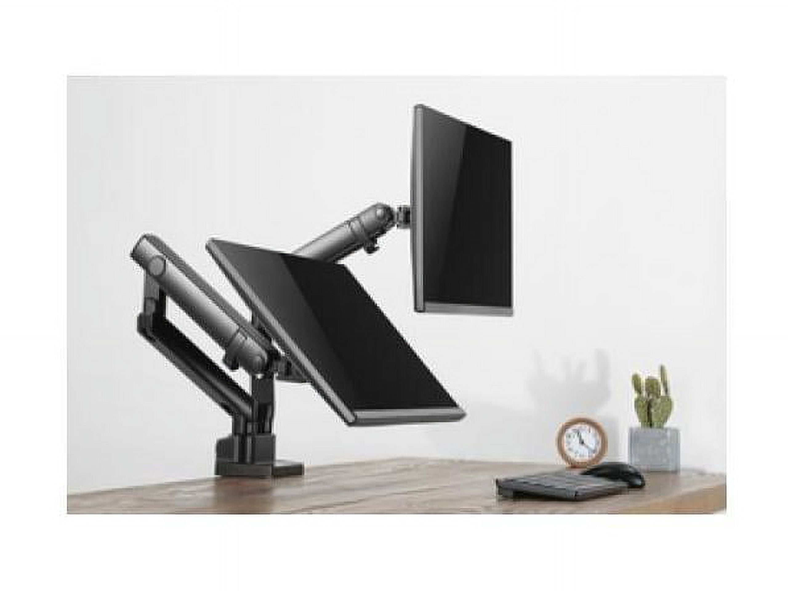 Amer Mounts HYDRA2B Dual Monitor Clamp Mount with Articulating Arms