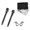Black, variant on Hydraulic Disc Brake Pad Bolts Ti-Alloy Fixing Pin Inserts Caliper Screws Retainer Pin Circlip Bike Accessories