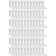 thumbnail image 4 of 180 Pairs Case of Kids Sports Crew Socks, Wholesale Bulk Pack Sock for boys and girls, by WSD (White, 6-8), 4 of 6