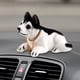 thumbnail image 4 of Adorno de perro que asiente - Decoración de salpicadero de resina con cabeza agitada, figura mona y balanceante para interior de coche, 3,7" de altura, 4 of 6