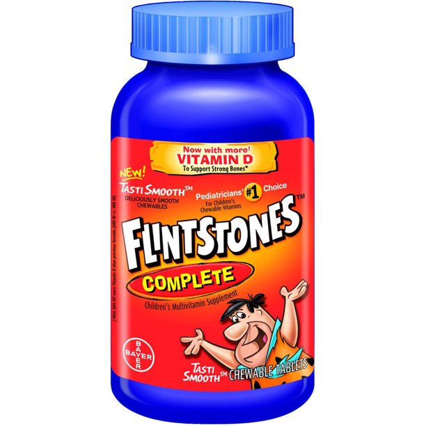 Flintstones Complete TastiSmooth Children's Multivitamin Chewables, 150 ct