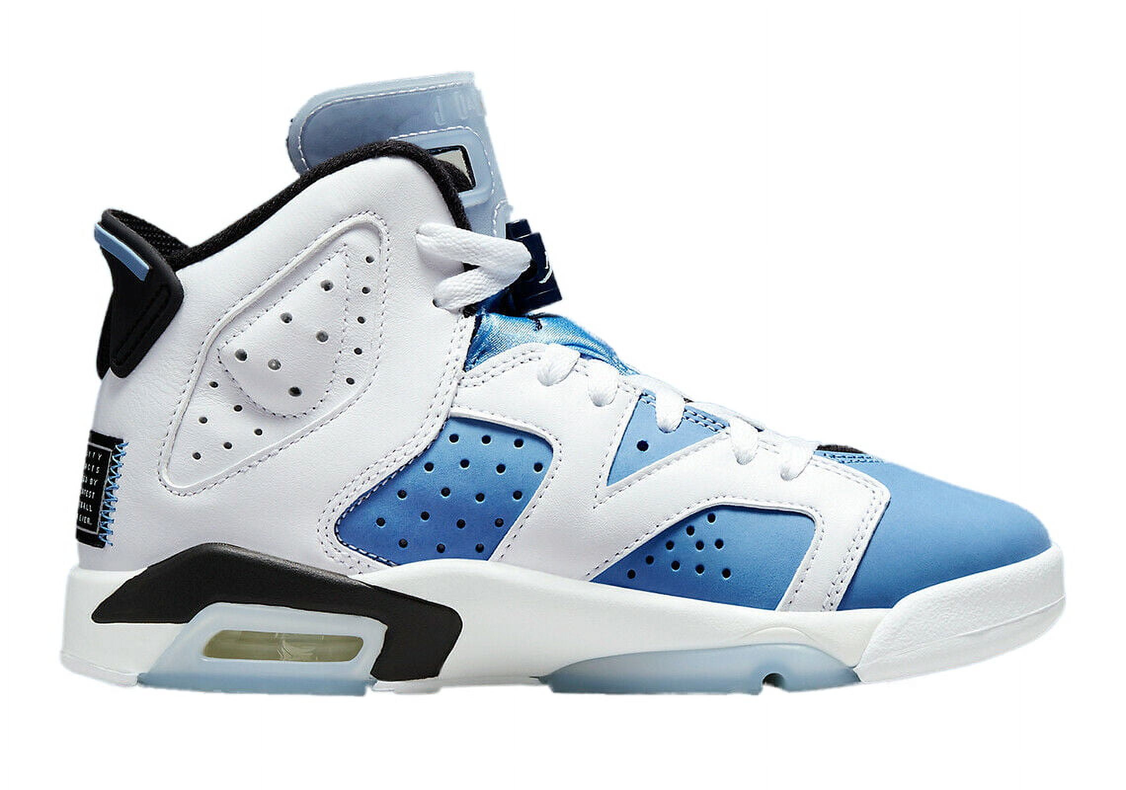 (GS) Air Jordan 6 Retro 'White / UNC University Blue' (2022) 384665-410  Sneakers Kids Youth