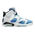 thumbnail image 2 of (GS) Air Jordan 6 Retro 'White / UNC University Blue' (2022) 384665-410, 2 of 6