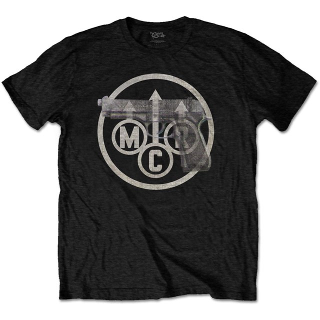My Chemical Romance - Camiseta Gunner para Adultos Unisex (Negro)
