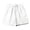 White, variant on HOWPAY Men's Swim Trunks Quick Dry Hawaiian Print Elastic Waist Drawstring Board Shorts with Pockets Lightweight Summer Casual Bathing Suit Blue L