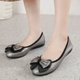 thumbnail image 2 of YLYL Women's Ballet Flat Shoes Bowknot Round Toe Fashion Wedding Flats, 2 of 9