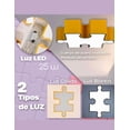 thumbnail image 4 of Lampara De Techo Rompecabezas Infantil Amarillo, 4 of 4
