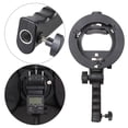 thumbnail image 2 of S-Type Speedlight Bracket Beauty Dish Kit de soporte de montaje Baoblaze Soporte de flash, 2 of 8
