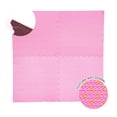 thumbnail image 4 of Set 8 Tapetes Foami Fomy Bolitas Rosa Bebe Gym 60x60cm 3m2, 4 of 4