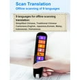 thumbnail image 4 of Language Translator Pen, 134 Languages Online Voice Translation, 60 Photo Translations Intelligent Scanning Translator Support Offline Recording, for Learning Reading Travel, 4 of 7